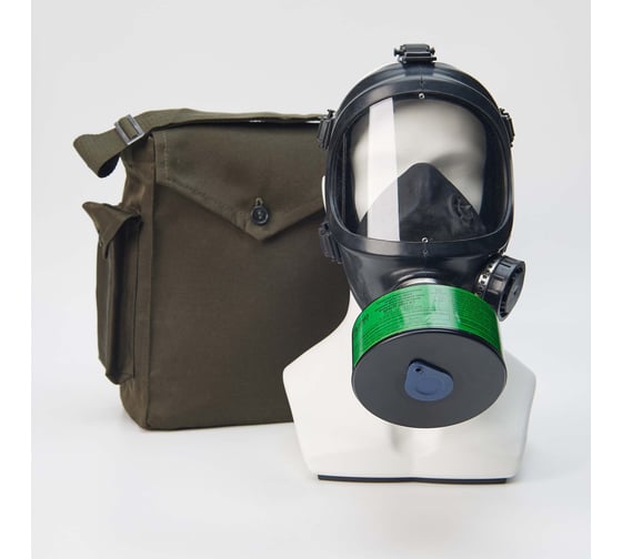 Изображение товара Противогаз фильтрующий БРИЗ "-3301(ППФ)" марки К1 с лицевой частью -4301М(ППМ) категория 2 500103002