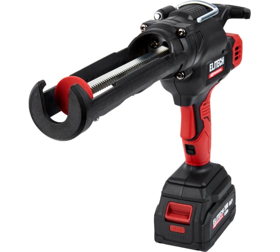 Изображение товара Аккумуляторный пистолет для герметика Elitech HD CCG 20SL6 (20В, 1х4Ач, 3600Н) 205762