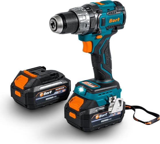 Изображение товара Аккумуляторная ударная дрель-шуруповерт BORT BAB-21U (2x4А.ч) 93414837