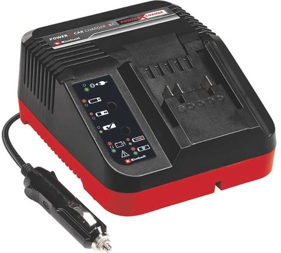 Изображение товара Зарядное устройство Einhell PXC Power X-Car Charger 3A, автомобильное 4512113