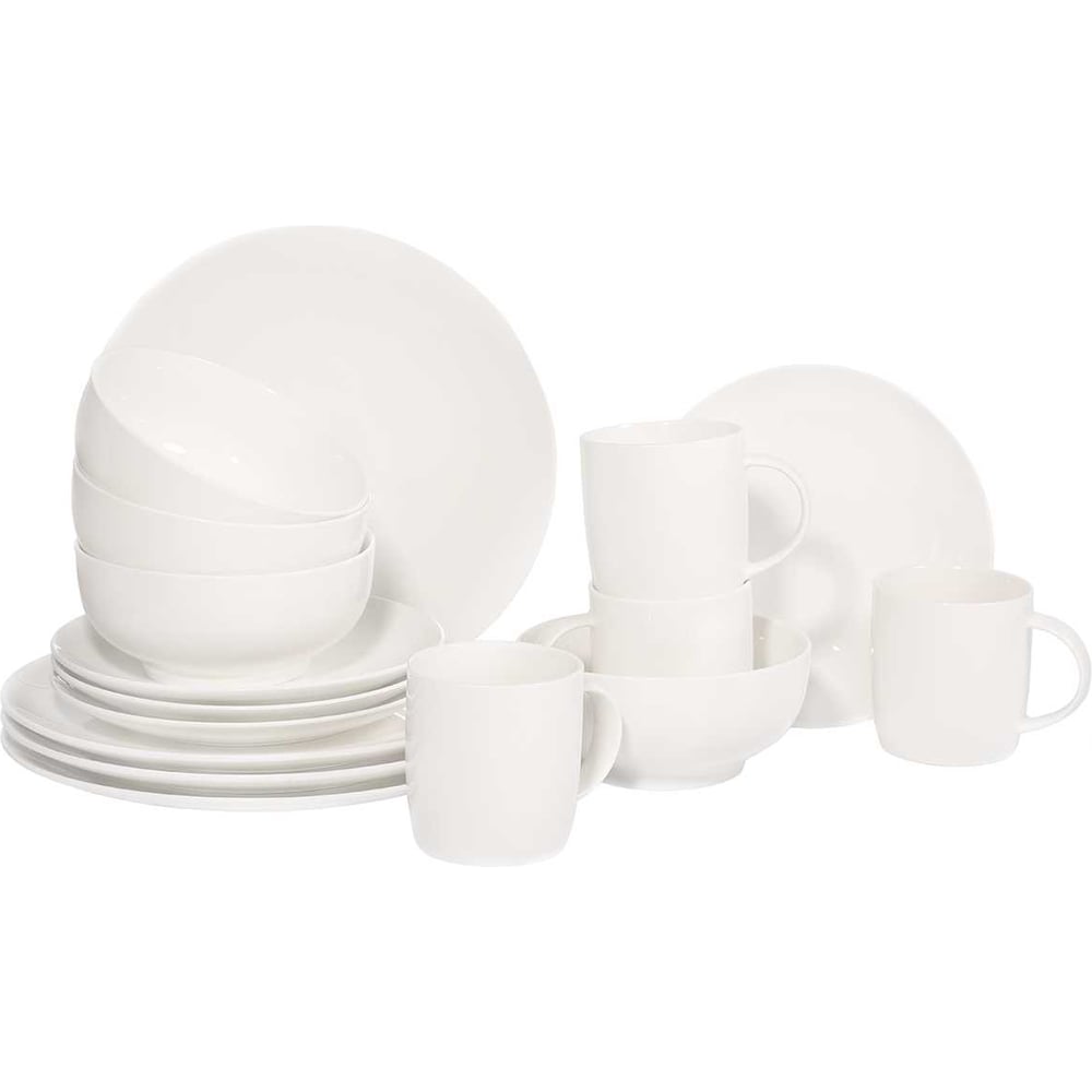 Изображение товара Сервиз столовый Gipfel Blanche на 16 предметов из фарфора