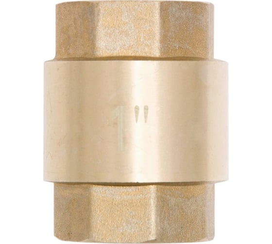 Изображение товара Клапан обратный MasterProf 1" латунный сердечник ИС.080373