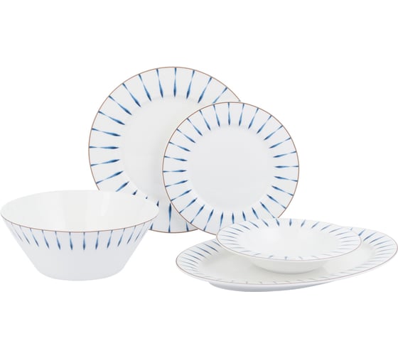 Изображение товара Сервиз столовый Gipfel Azzurro 21 предмет 42194