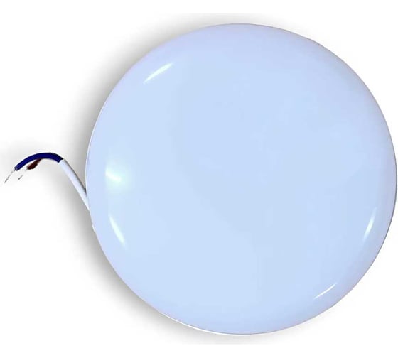 Изображение товара Светодиодный светильник KRASO белый корпус ЖКХ 13 Вт круглый корпус 6000К 1000Лм IP20 OX-UP13