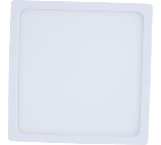 Изображение товара Светодиодный светильник KRASO белый корпус ЖКХ 12Вт квадратный корпус 6000К 960Лм IP20 HPNL-S12