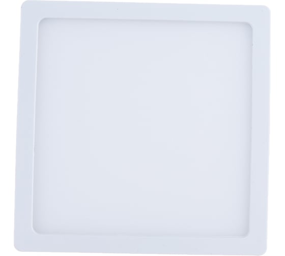 Изображение товара Светодиодный светильник KRASO белый корпус ЖКХ 9Вт квадратный корпус 6000К 720Лм IP20 HPNL-S9