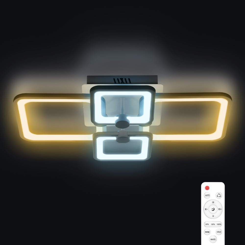 Диммируемая светодиодная люстра RITTER CHL-52016/114W 52016 0