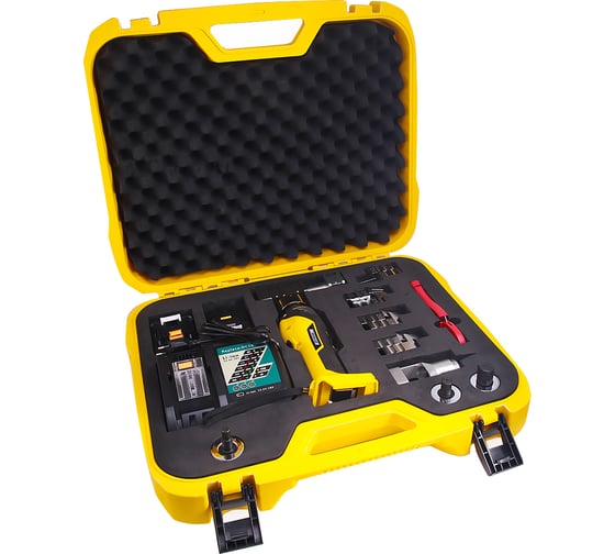 Изображение товара Набор для опрессовки и расширения труб PEX Car-tool аккумуляторный, гидравлический CT-1632L