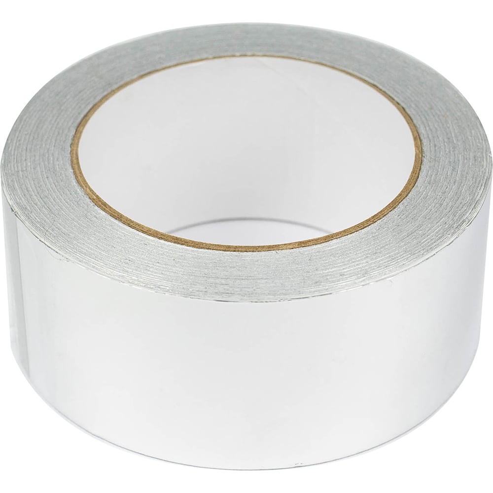Изображение товара Лента алюминиевая клейкая Политех 50 мм х 50 м 8070050 Изображение товара Лента алюминиевая клейкая Политех 50 мм х 50 м 8070050