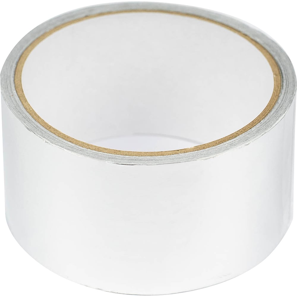 Изображение товара Алюминиевая клейкая лента Политех 50мм х 10м водостойкая морозостойкая Изображение товара Алюминиевая клейкая лента Политех 50мм х 10м водостойкая морозостойкая