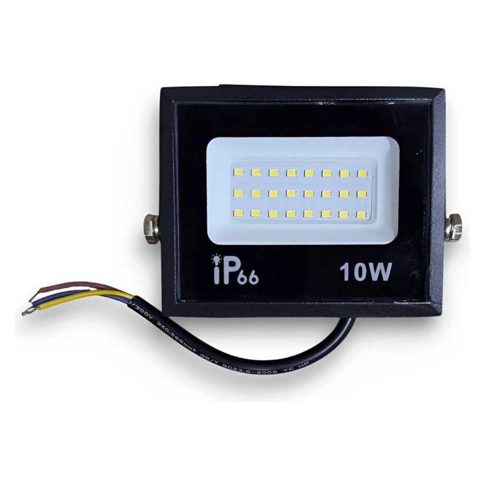 Изображение товара Прожектор KRASO 10W 6000K черный IP65 монтажный светильник