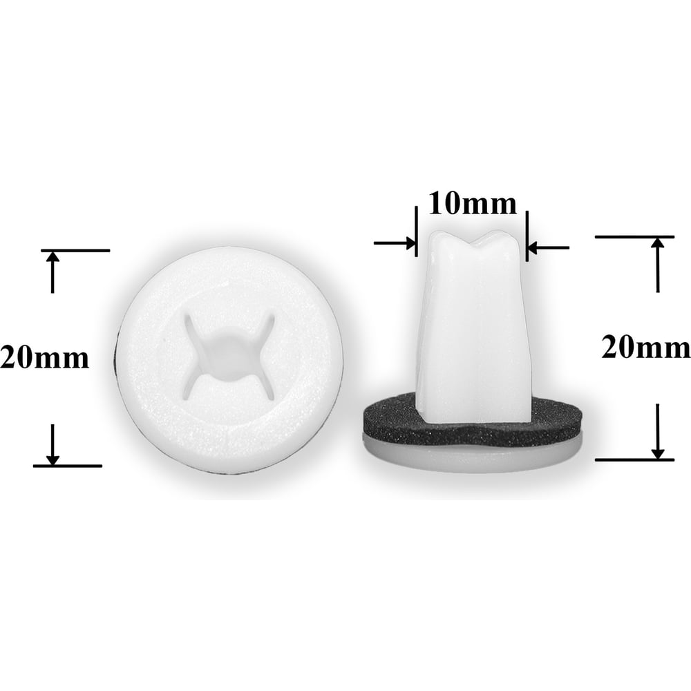 Изображение товара Автокрепеж для Infiniti Nissan 10 шт 91084AA010 КрепАвто