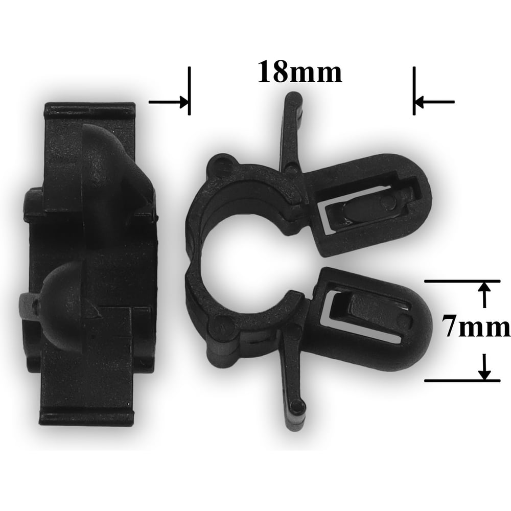 Изображение товара Автокрепеж 91560slij01/91560-sli-j01 - универсальная фиксация электропроводов