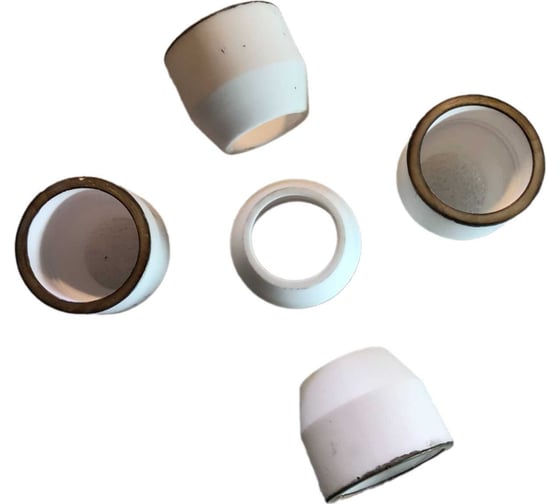 Изображение товара Колпачек защитный керамический для горелки плазменной резки P-80 Hugong 032266