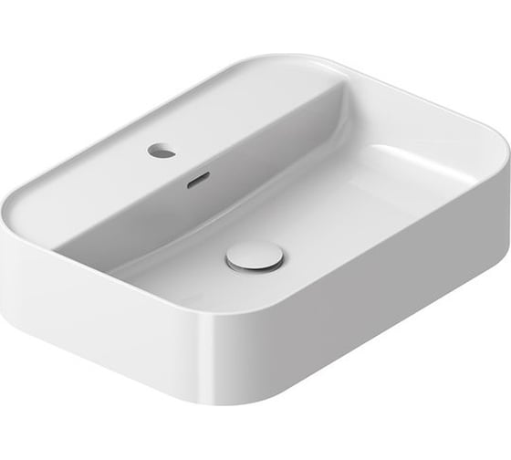 Изображение товара Умывальник RAVAK CERAMIC 550 R SLIM Shelf белый XJX01155005