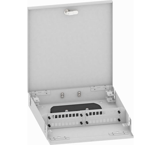 Изображение товара Оптический кросс TopLAN настенный, 32 SC/DLC адаптера, пустой КРН-Top-32SC/DLC-GY