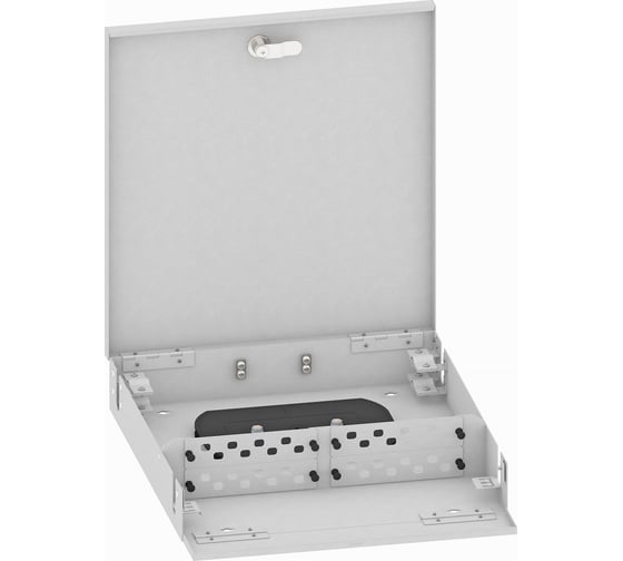 Изображение товара Оптический кросс TopLAN настенный, 32 FC/ST адаптера, пустой КРН-Top-32FC/ST-GY