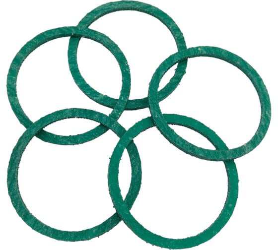 Изображение товара Прокладка безасбестовый паронит HG 1 1/2" 34,5x40x2 мм, 5 шт 1894567