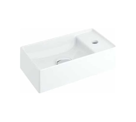 Изображение товара Умывальник RAVAK VEDA SLIM 400 керамический белый XJX01240000