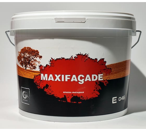 Изображение товара Профессиональная фасадная краска МаксДекор "МаксиФасад С", 12 кг 4673767760775