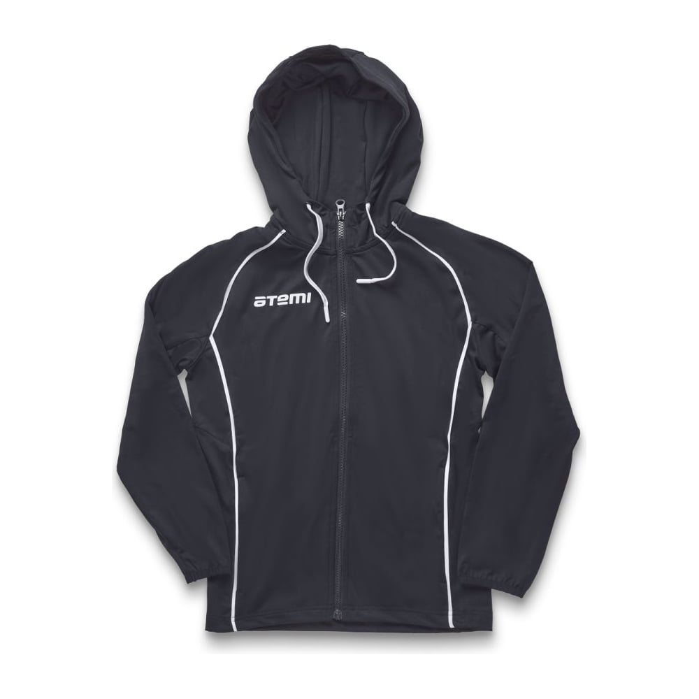 Изображение товара Толстовка парадная с капюшоном ATEMI черная мужская рост 164 модель AJKT-002JSS23-BLK