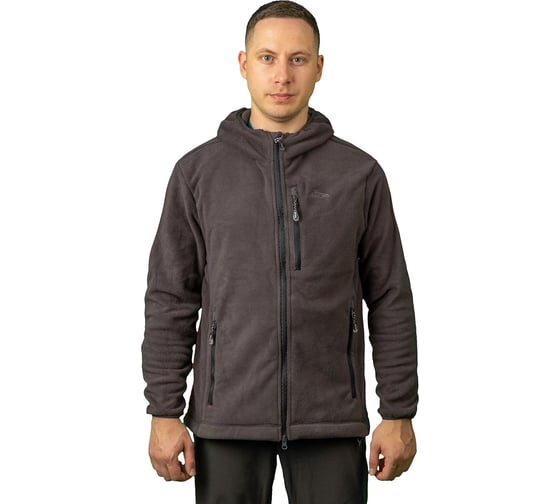 Изображение товара Толстовка Grayling Тундра флис, демисезонная, графит_р-р 56-58 рост 182-188 4610097068577