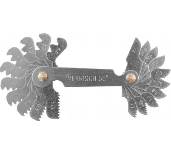 Изображение товара Набор резьбовых шаблонов для наружных резьб THORVIK 20 предметов PG20S 052875