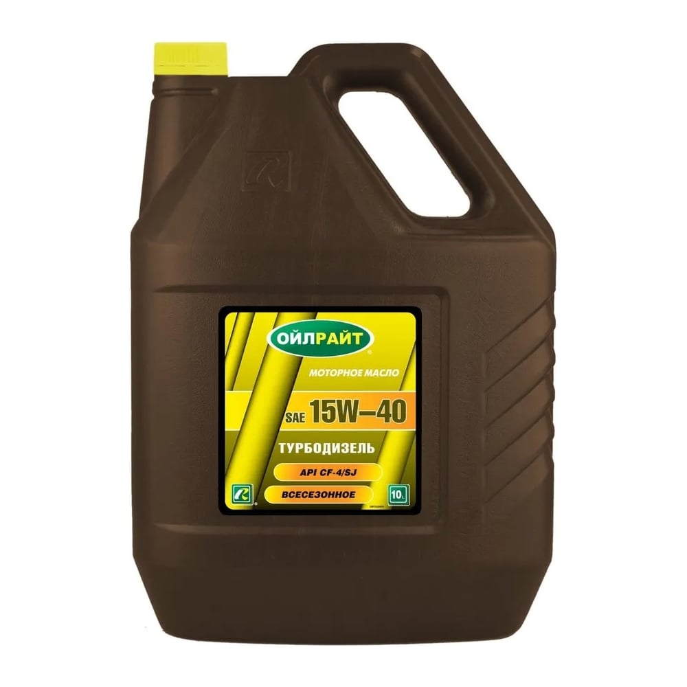 Изображение товара Масло моторное ч/с Турбодизель SAE 15W40 API CF-4/SJ 10л OILRIGHT 90007