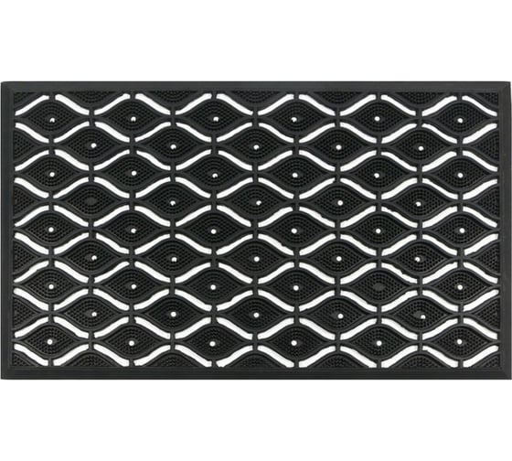 Изображение товара Резиновый коврик SUNSTEP Остин 55х90 см, черный 30-019