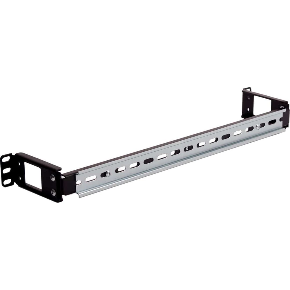 Изображение товара DIN-рейка SYSMATRIX 1U с регулируемой глубиной 134 мм перфорированная сталь