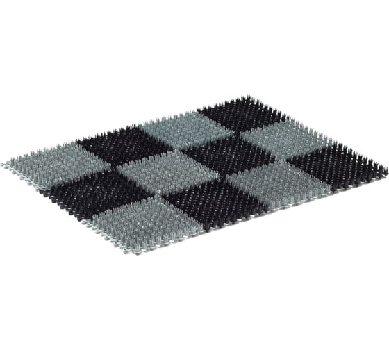 Изображение товара Коврик SUNSTEP травка 36х47см, черно-серый 71-001