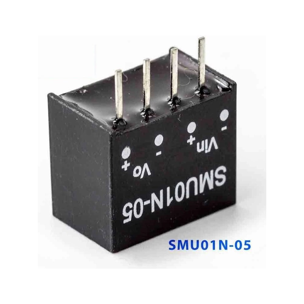 Изображение товара Преобразователь DC-DC 5 В 1 Вт Mean Well SMU01N-05 для электроники