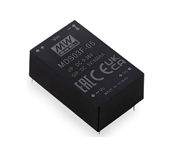 Изображение товара Медицинский DC/DC преобразователь Mean Well MDS03G-05 Т03701741