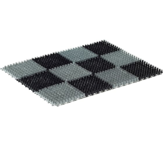 Изображение товара Коврик SUNSTEP травка, 42х56 см, черно-серый 71-003