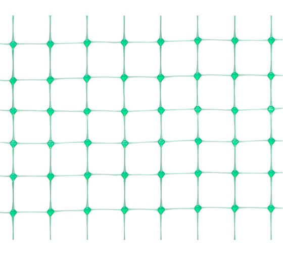 Изображение товара Сетка пластиковая ПРОТЭКТ Универсал 2х100 м, лесной зеленый У-7/2/100 лз