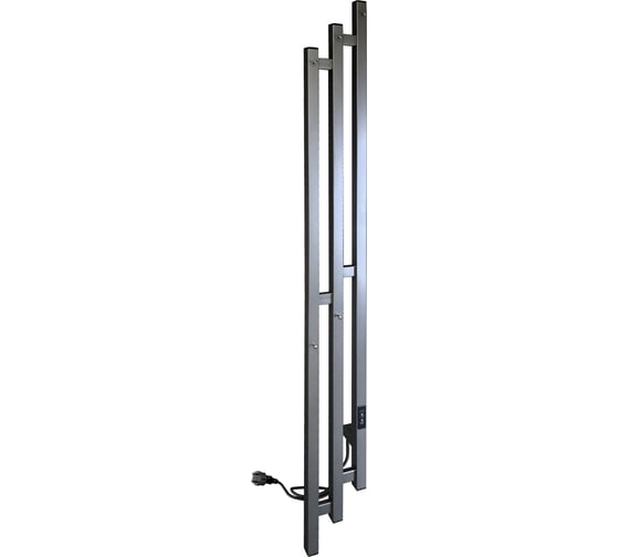 Изображение товара Электрический полотенцесушитель INDIGO Sky PRO (electro) 150/17, таймер, скрытый провод справа, Graphite Metallic LSKPRE150-17GFMRt