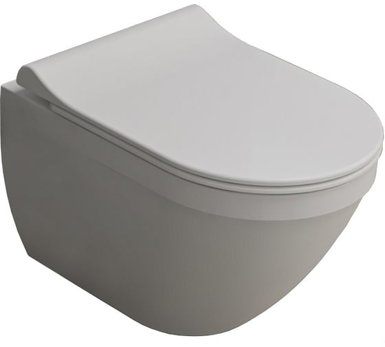 Изображение товара Подвесной безободковый унитаз Kale IDEA 2.0 в комплекте с сиденьем микролифт 00061962