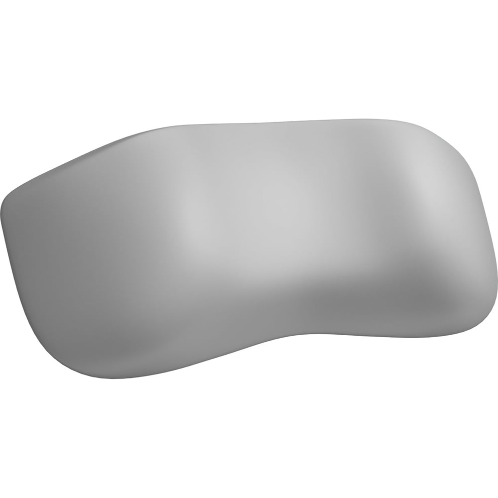 Изображение товара Подголовник для ванны на самоклеющейся ленте Wellsee Useful Extras мягкий серый прямоугольный