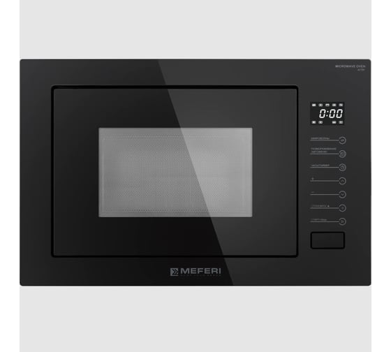 Изображение товара Встраиваемая микроволновая печь MEFERI MMO6025BK MATT ULTRA МФ-00000748