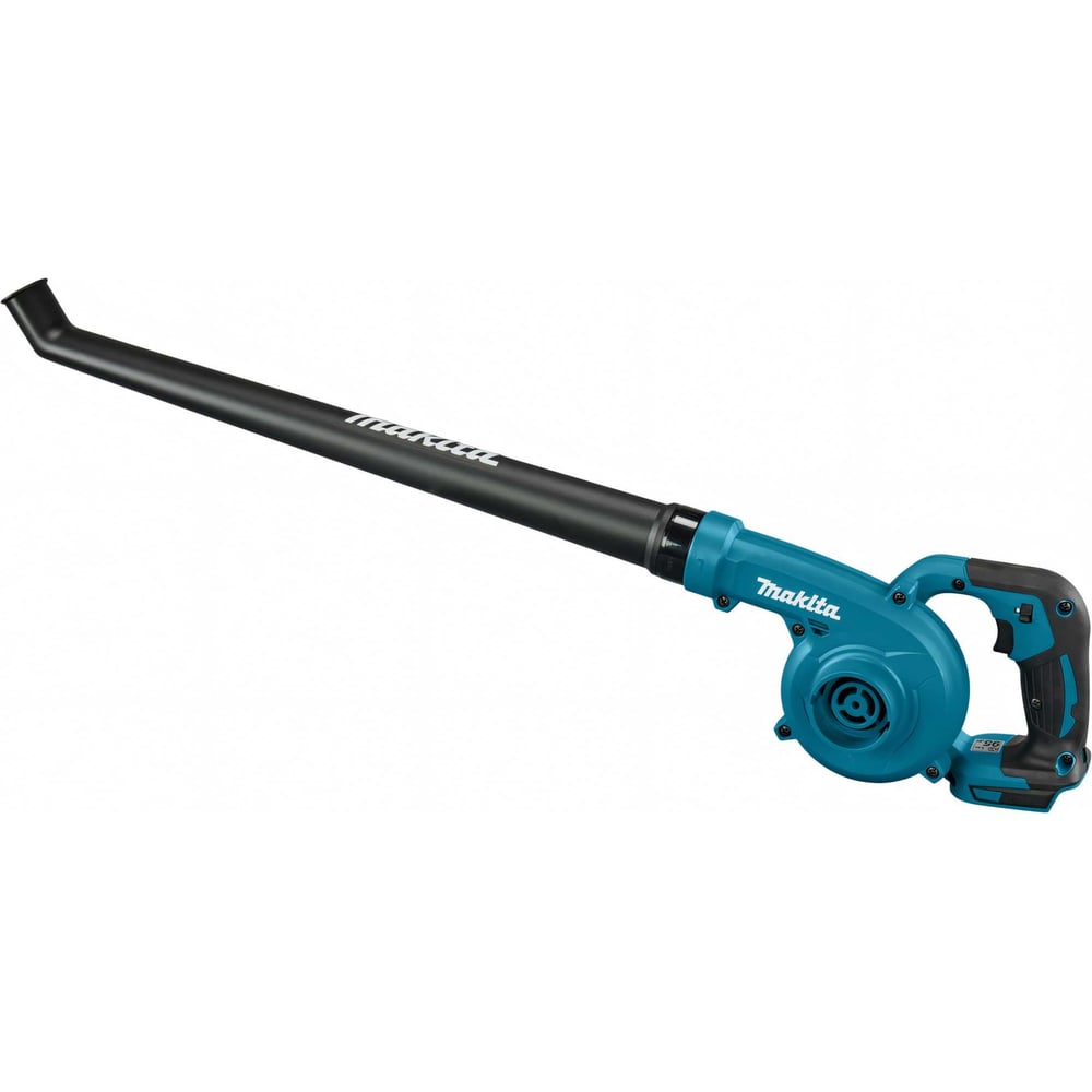 Изображение товара Воздуходув-пылесос аккумуляторный Makita LXT 18В, 3 скорости, 3,1 м³/мин, 52 м/с, длинная насадка DUB186Z