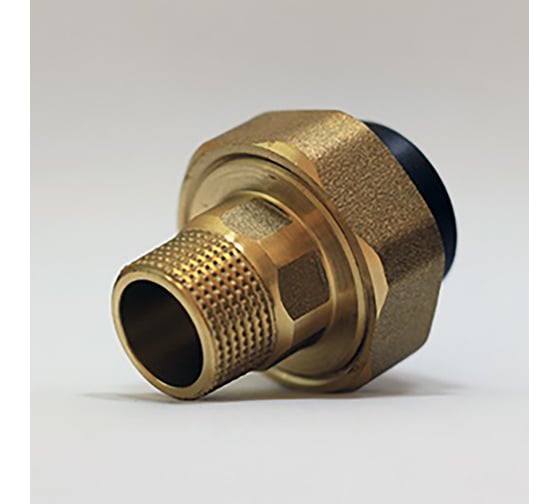 Изображение товара Муфта комбинированная разъёмная с наружной резьбой Blue Ocean Американка 32x1 UV-pro Black черная с защитой от ультрафиолета PPRF/UAM(Bk)-32x1 PPRF/UAM(Bk)-32x1"