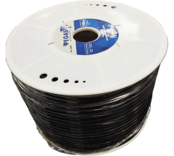 Изображение товара Пневмотрубка нейлоновая Pegas бухта 100 м, 8-10 мм Pegas pneumatic 6409