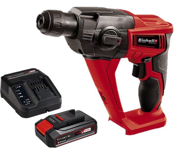 Изображение товара Аккумуляторный перфоратор Einhell PXC TE-HD 18 Li, 18 В,1.2Дж, ЗУ + 1 акк. 2.5 Ач 4513812SET