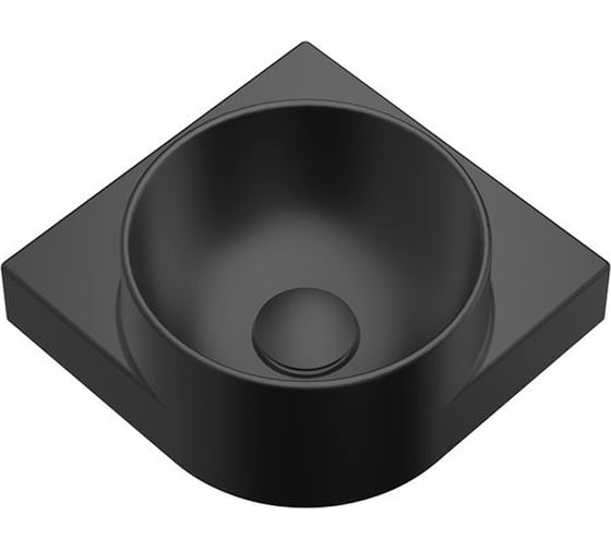 Изображение товара Умывальник RAVAK Yard 280 C керамический черный матовый XJX0D228000