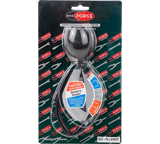 Изображение товара Тестер плотности электролита Rockforce ареометр RF-9G4005