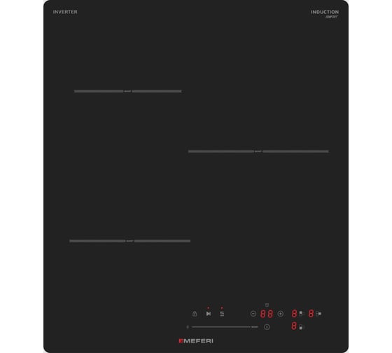 Изображение товара Индукционная варочная панель MEFERI MIH453BK COMFORT МФ-00000448