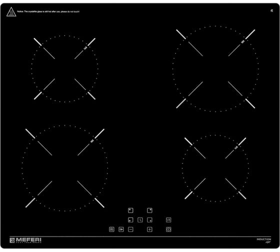 Изображение товара Индукционная варочная панель MEFERI MIH604BK LIGHT  00-00000034