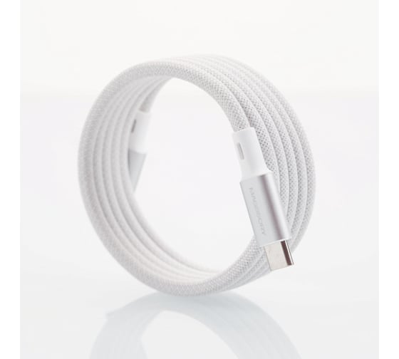 Изображение товара Магнитный кабель MAGSSORY 60W USB-C, 1,2м, серебро CBL001 S
