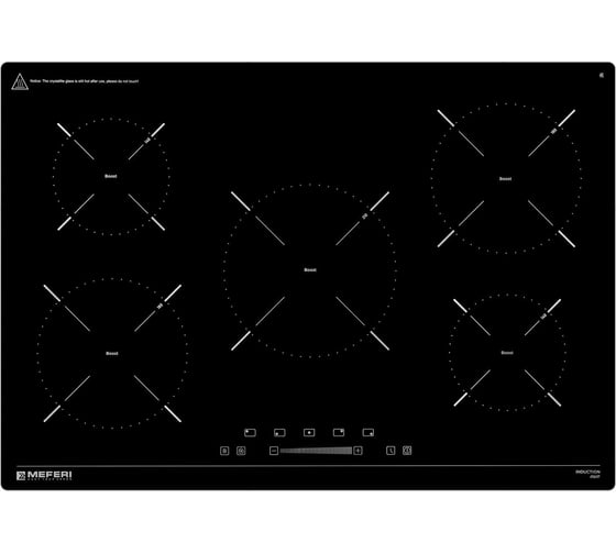 Изображение товара Индукционная варочная панель MEFERI MIH755BK POWER 00-00000039