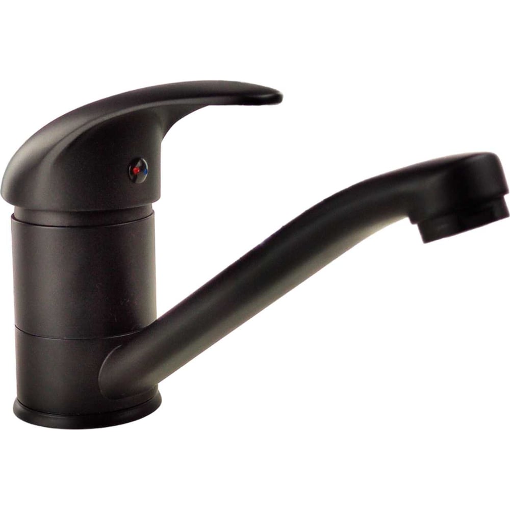 Изображение товара Смеситель для кухни stOMEGA средний нос 15 см с керамическим картриджем и матовым покрытием